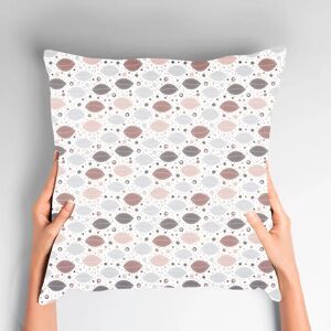 QUEENCE - Iffa - braun - 50x50 cm - Cushion Cover QUEENCE - Iffa - braun - 50x50 cm - Cushion Cover