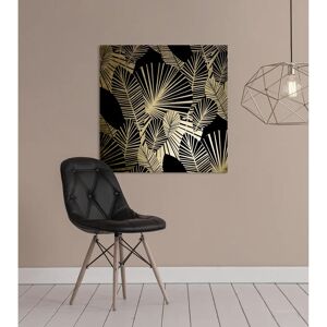 LEONIQUE - Blätter - 40x40 cm - Blattgold - Acrylglasbild LEONIQUE - Blätter - 40x40 cm - Blattgold - Acrylglasbild