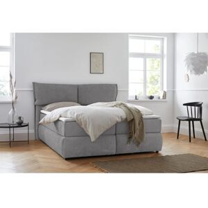 Andas Jenson - Skandinavisches Design, 7-Zonen, H2, Grau Boxspringbett Andas Jenson - Skandinavisches Design, 7-Zonen, H2, Grau Boxspringbett