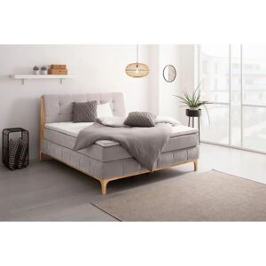 OTTO PRODUCTS Jelle Silber Boxspringbett - Komplettbett OTTO PRODUCTS Jelle Silber Boxspringbett - Komplettbett
