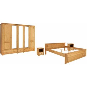HOME AFFAIRE Hugo Schlafzimmer-Set - FSC Kiefernholz - 180x200cm HOME AFFAIRE Hugo Schlafzimmer-Set - FSC Kiefernholz - 180x200cm