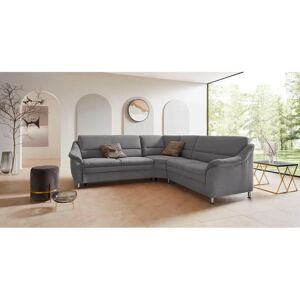 Places of Style Cardoso L-Form Sofa - Mikrofasertapete, Grau, 260cm Places of Style Cardoso L-Form Sofa - Mikrofasertapete, Grau, 260cm