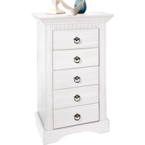 HOME AFFAIRE Rustik Weiße Kiefer Sideboard - Sideboard HOME AFFAIRE Rustik Weiße Kiefer Sideboard - Sideboard