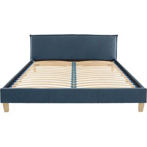 OTTO PRODUCTS Heddi Bett - Blau, 180x200cm, Modern Minimalistisch OTTO PRODUCTS Heddi Bett - Blau, 180x200cm, Modern Minimalistisch