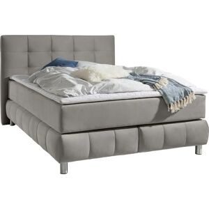 Andas Salo Skandinavisches Grau Boxspringbett - Bett Andas Salo Skandinavisches Grau Boxspringbett - Bett