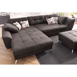 JOCKENHÖFER GRUPPE San Francisco L-Form Sofa - Microfaser, Braun JOCKENHÖFER GRUPPE San Francisco L-Form Sofa - Microfaser, Braun
