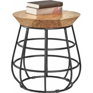 HOME AFFAIRE Beistelltisch - FSC Akazie Metall 45x45x46cm HOME AFFAIRE Beistelltisch - FSC Akazie Metall 45x45x46cm