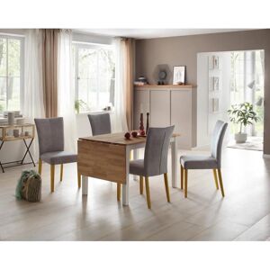 HOME AFFAIRE Samba - Klappbarer rechteckiger Esstisch 120cm HOME AFFAIRE Samba - Klappbarer rechteckiger Esstisch 120cm