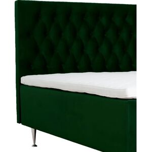 Boxspringbett Places of Style "Exclusive" grün, 140x200cm, Komplett mit Topper Boxspringbett Places of Style "Exclusive" grün, 140x200cm, Komplett mit Topper