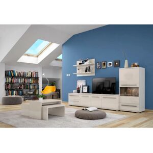 Places of Style Piano Beiget Hochglanz TV-Board - Sideboard Places of Style Piano Beiget Hochglanz TV-Board - Sideboard