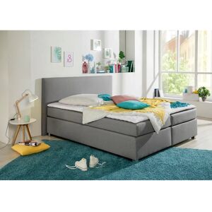 INOSIGN Eliana Grau Boxspringbett - Komplett mit Topper INOSIGN Eliana Grau Boxspringbett - Komplett mit Topper