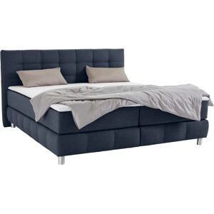 Andas Salo Skandinavisches Blau Boxspring-Bett - Schlafzimmermöbel Andas Salo Skandinavisches Blau Boxspring-Bett - Schlafzimmermöbel