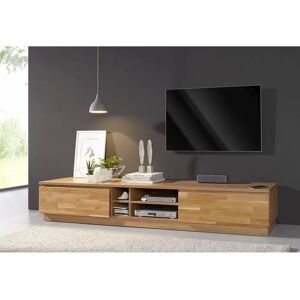 Home Affaire Lowboard - Eiche teilmassiv - Modern-uriger Stil - 200 cm Home Affaire Lowboard - Eiche teilmassiv - Modern-uriger Stil - 200 cm