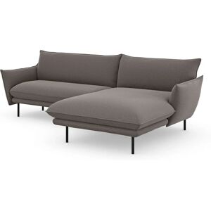 Andas L-Form Sofa - Skandinavisches Design, Weiches Polyester, Hellgrau Andas L-Form Sofa - Skandinavisches Design, Weiches Polyester, Hellgrau