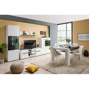INOSIGN Trentino Weiß Hochglanz Wohnwand - Wohnzimmer INOSIGN Trentino Weiß Hochglanz Wohnwand - Wohnzimmer
