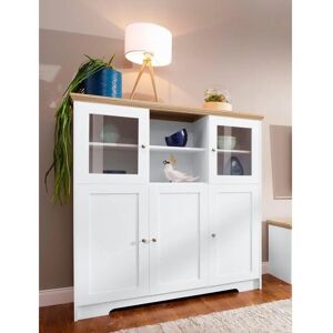 HOME AFFAIRE Nanna Weiß Sonoma Highboard - Sideboard HOME AFFAIRE Nanna Weiß Sonoma Highboard - Sideboard