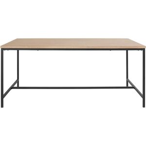 Andasu Vadum Esstisch - Holzoptik, Schwarz - Rechteckig - Esstisch Andasu Vadum Esstisch - Holzoptik, Schwarz - Rechteckig - Esstisch
