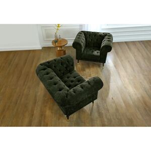 Guido Maria Kretschmer Tinnum Loveseat - Weiche Struktur - Chesterfield Sessel - Loveseat Guido Maria Kretschmer Tinnum Loveseat - Weiche Struktur - Chesterfield Sessel - Loveseat