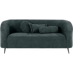 Leonique Ashly 3-Sitzer Sofa - Modernes Grün Bouclé Leonique Ashly 3-Sitzer Sofa - Modernes Grün Bouclé