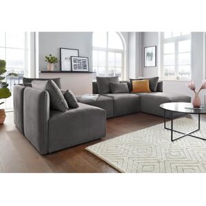 Andas Nöre U-Form Sofa - Ecksofa mit Kissen Andas Nöre U-Form Sofa - Ecksofa mit Kissen