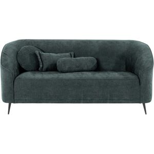 Leonique Ashly Samtsofa - 2-Sitzer, Dunkelgrün Leonique Ashly Samtsofa - 2-Sitzer, Dunkelgrün