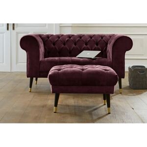 Guido Maria Kretschmer Tinnum Microfaser-Sofa - Chesterfield Guido Maria Kretschmer Tinnum Microfaser-Sofa - Chesterfield