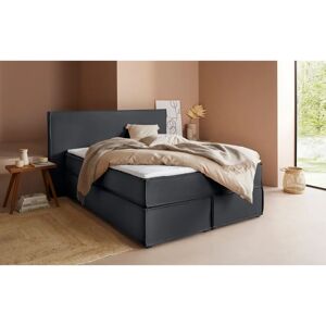 LEGER HOME BY LENA GERCKE Yuma - Boxspringbett, grau (anthrazit), inkl. Topper - Bett LEGER HOME BY LENA GERCKE Yuma - Boxspringbett, grau (anthrazit), inkl. Topper - Bett