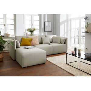 Andas L-Form Sofa - Nordic Interior - 3-teilig beige Andas L-Form Sofa - Nordic Interior - 3-teilig beige