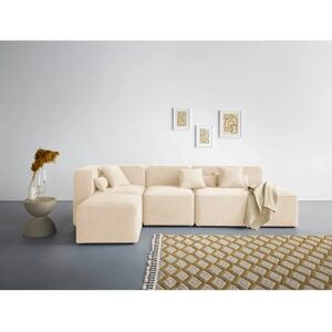 Andas Beiges L-Form-Sofa - Sofa Andas Beiges L-Form-Sofa - Sofa