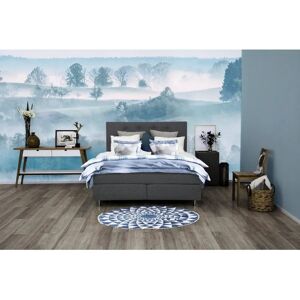 Places of Style Nordica - Boxspringbett - grau - 200x220cm Places of Style Nordica - Boxspringbett - grau - 200x220cm