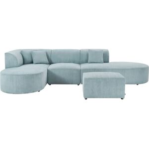 Andasu Alesund L-Form Sofa - Skandinavisches Design - Petrol Andasu Alesund L-Form Sofa - Skandinavisches Design - Petrol