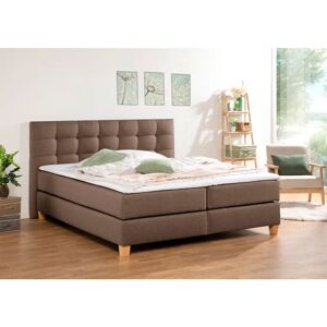 Home Affaire Moulay Boxspringbett - Komplett, Braun, 3 Härtegrade, 160x200cm Home Affaire Moulay Boxspringbett - Komplett, Braun, 3 Härtegrade, 160x200cm