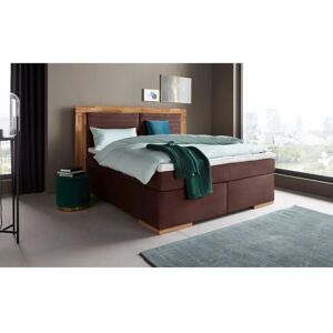 Places of Style Cup Boxspringbett - 160x200 cm, braun, mit Microfaserbezug Places of Style Cup Boxspringbett - 160x200 cm, braun, mit Microfaserbezug