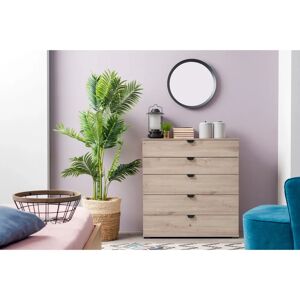 INOSIGN Duero Sideboard - 5 Schubladen - Grau Eiche - 90x95x40cm INOSIGN Duero Sideboard - 5 Schubladen - Grau Eiche - 90x95x40cm