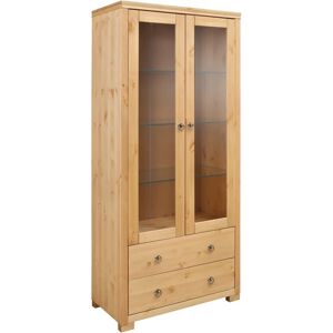 Home Affaire Gotland Buchen Vitrine - Landhausstil Möbel Home Affaire Gotland Buchen Vitrine - Landhausstil Möbel