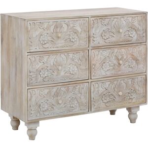 HOME AFFAIRE Lavin Sideboard - 110x90x45 cm, beige HOME AFFAIRE Lavin Sideboard - 110x90x45 cm, beige