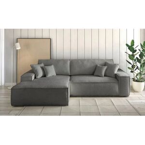 andas Finnley Schlafsofa - Skandinavisches Design, Recamiere links, Stauraum andas Finnley Schlafsofa - Skandinavisches Design, Recamiere links, Stauraum