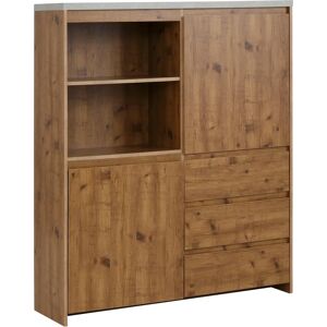 HOME AFFAIRE Maribo Beiges Sideboard - Moderner Landhausstil HOME AFFAIRE Maribo Beiges Sideboard - Moderner Landhausstil