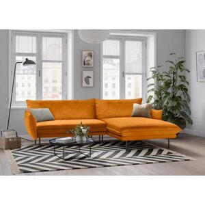 Nordisches Design - Stine L-Form Gold Sofa - Sofa Nordisches Design - Stine L-Form Gold Sofa - Sofa