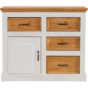 HOME AFFAIRE Selma Sideboard - Landhausstil, FSC Holz, 100x38x87 cm HOME AFFAIRE Selma Sideboard - Landhausstil, FSC Holz, 100x38x87 cm