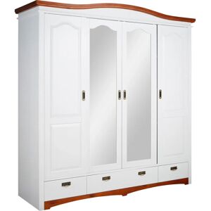 HOME AFFAIRE Konrad Landhausstil Schrank - Platzsparende Schiebetüren HOME AFFAIRE Konrad Landhausstil Schrank - Platzsparende Schiebetüren
