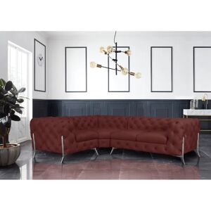Leonique Amaury L-Form Samtsofa - Chesterfield Leonique Amaury L-Form Samtsofa - Chesterfield