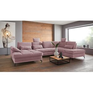 Places of Style Costello U-Form Sofa - Moderner Mikrofaserbezug Places of Style Costello U-Form Sofa - Moderner Mikrofaserbezug