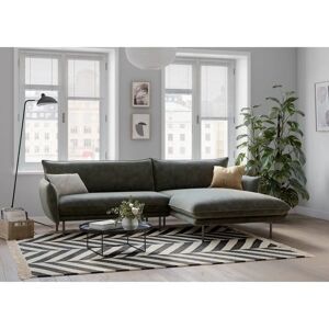 Andas L-Form Sofa - Nordic Interior - Dunkelgrün Andas L-Form Sofa - Nordic Interior - Dunkelgrün
