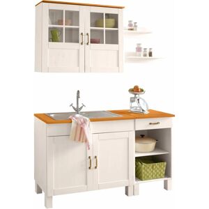 Home Affaire Alby Küchen-Set - Weiß und Honig - Komplettküchen-Set Home Affaire Alby Küchen-Set - Weiß und Honig - Komplettküchen-Set