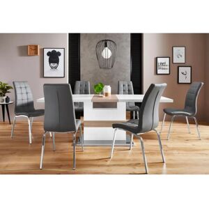INOSIGN Perez/Lila Modern Ausziehbare Essgruppe - Essgruppe INOSIGN Perez/Lila Modern Ausziehbare Essgruppe - Essgruppe