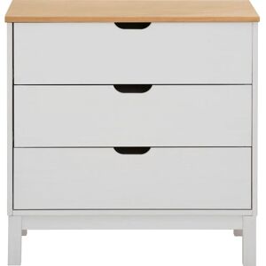 HOME AFFAIRE Post Beiges Kiefernholz 3-Schublad-Sideboard HOME AFFAIRE Post Beiges Kiefernholz 3-Schublad-Sideboard