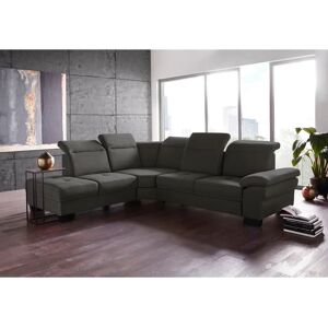 PLACES OF STYLE Cornwall L-Form Sofa - Microfaser, Grau PLACES OF STYLE Cornwall L-Form Sofa - Microfaser, Grau