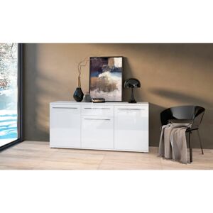 PLACES OF STYLE Piano Weiß Hochglanz Sideboard - Sideboard PLACES OF STYLE Piano Weiß Hochglanz Sideboard - Sideboard