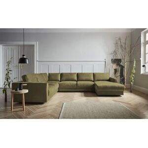 AndasU-Form Skandinavisches Microfaser-Ledersofa - U-Form AndasU-Form Skandinavisches Microfaser-Ledersofa - U-Form